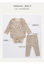 Load image into Gallery viewer, C21427LS-European and American style infant short-sleeved jumpsuit, new male and female baby summer clothes, triangle romper, crawling clothes