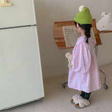 Load image into Gallery viewer, Q90912DS-Girls' dress autumn 2022 new spring and autumn stylish children's wear pure cotton brushed baby princess skirt