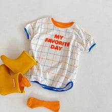 Load image into Gallery viewer, TY47DS-Summer Korean FAVORITE DAY Printed Short Sleeve Suit & Dress