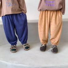 Load image into Gallery viewer, D90703PA-Children's pants terry fleece boys casual sports pants 2022 new spring and autumn clothes little girls baby leggings trousers