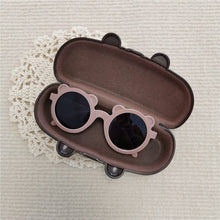 Load image into Gallery viewer, WH81508AC- Korean ins style bear ear glasses infant children's sunglasses boys and girls baby summer travel sunglasses with box
