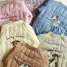 Load image into Gallery viewer, <Taiwan Pavilion> 6999SE-Casual cartoon embroidered windproof baseball jacket