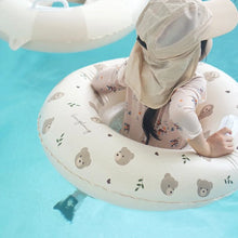 Load image into Gallery viewer, 666AC-Summer Korean version of bear color matching swimming ring for baby beginners