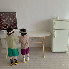 Load image into Gallery viewer, X90269TG-Children's summer suit girls sports 2022 new pure cotton little boy cartoon casual baby short-sleeved two-piece suit