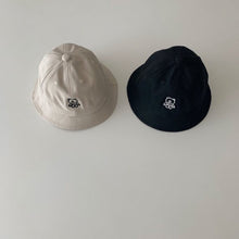 Load image into Gallery viewer, FG315AC-2022 Spring Thin Cartoon Embroidered Bear Sun Protection Fisherman Hat Male and Female Baby Sun Shade Basin Hat