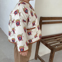 Load image into Gallery viewer, 60067SE-Autumn and winter Korean style lining reversible thick cotton long sleeve jacket