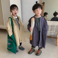 Load image into Gallery viewer, Q90357SE-Children's jacket, medium-length, boys' autumn clothes, girls' windbreaker, 2022 new spring and autumn Korean style baby tops