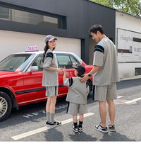 Load image into Gallery viewer, 22B069PCW-Children's suit new parent-child suit sports style street-style family of three or four family suit two-piece suit