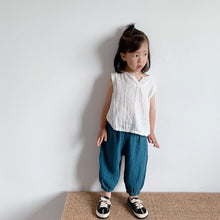 Load image into Gallery viewer, 2132SE-Thin breathable cotton vest for boys and girls