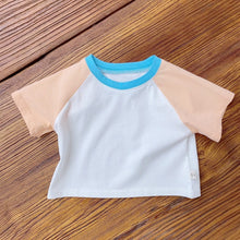 Load image into Gallery viewer, 3220SE-Children's summer color matching T-shirt Korean summer wear ins baby cotton T-shirt thin baby top