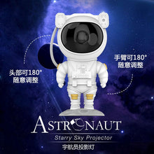 Load image into Gallery viewer, 51501AC-Creative astronaut starry sky projection lamp full of stars projection atmosphere