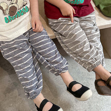 Load image into Gallery viewer, C81268PA- Spring and summer thin sports striped cage trousers anti-mosquito trousers