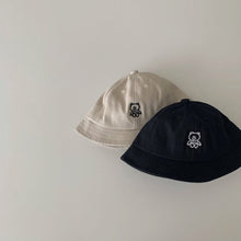 Load image into Gallery viewer, FG315AC-2022 Spring Thin Cartoon Embroidered Bear Sun Protection Fisherman Hat Male and Female Baby Sun Shade Basin Hat