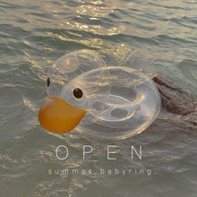 Load image into Gallery viewer, WH70410AC-ins Internet celebrity transparent duck sitting circle children's swimming circle