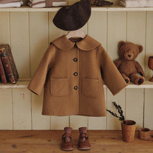 Load image into Gallery viewer, Y7335SE-Large lapel single-breasted high-end baby coat (pre-sale and delivery in early December)