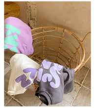 Load image into Gallery viewer, 23D1915PCW- Korean version of children's spring and autumn new parent-child wear Korean style letters loose casual long-sleeved parent-child terry sweater t