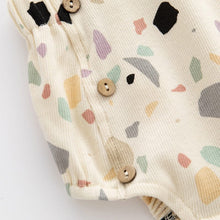 Load image into Gallery viewer, 6928LS-Summer Color Stone Printed Sling Bodysuit