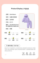 Load image into Gallery viewer, 22099TG-Autumn Bear Plush Hooded Jacket + Drawstring Trousers Two-piece Set