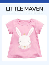 Load image into Gallery viewer, 51678SE-Little maven summer bunny short-sleeved top