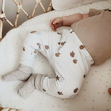Load image into Gallery viewer, 6897PA-Spring and Autumn Organic Cotton Fruit Print Baby Leggings