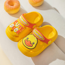 Load image into Gallery viewer, D1002AC-New children's slippers for boys and girls, hole shoes, non-slip soft-soled sandals, baby outdoor slippers with closed toe
