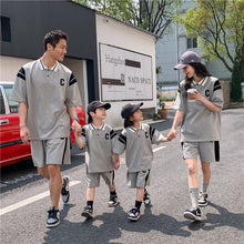 Load image into Gallery viewer, 22B069PCW-Children's suit new parent-child suit sports style street-style family of three or four family suit two-piece suit