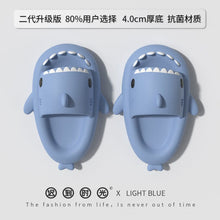 Load image into Gallery viewer, (Children's) AC8662-Thick-soled shark EVA slippers for home children's parents and children, non-slip soft-soled baby sandals, indoor children's sandals and slippers for summer