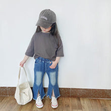 Load image into Gallery viewer, 22129PCW-Spring and summer Japanese style cotton loose mid-sleeve top