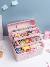 Load image into Gallery viewer, 9356AC-Children's hair accessories storage box, makeup, cute hair rope jewelry box