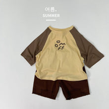 Load image into Gallery viewer, 1207SE-Summer Korean style contrast color short sleeve top