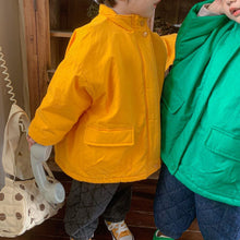 Load image into Gallery viewer, D91157SE-Autumn and winter candy color surface plus cotton thick long sleeve zipper jacket