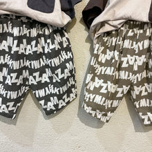 Load image into Gallery viewer, X81962PA-Summer thin casual loose cotton full version of English print shorts