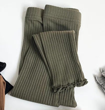 Load image into Gallery viewer, BB2403PCW-夏季｜坑條彈力｜打底長褲
