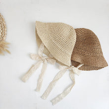 Load image into Gallery viewer, 50301AC-Spring and Summer Korean Style Lace Straw Hat

