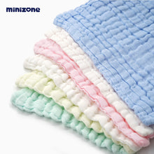 Load image into Gallery viewer, M2046AC-6-layer gauze baby bib gift box for bathing and washing face 
