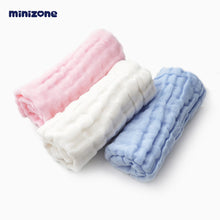 Load image into Gallery viewer, M2046AC-6-layer gauze baby bib gift box for bathing and washing face 
