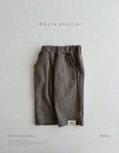 將圖片載入圖庫檢視器 &lt;韓國館&gt;AT24A055-Aosta經典針織褲 (Classic Knit Pants)【正韓】
