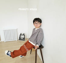 將圖片載入圖庫檢視器 &lt;台灣館&gt;AT24P005-Peanuts house細格紋長袖上衣 【正韓】
