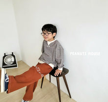 將圖片載入圖庫檢視器 &lt;台灣館&gt;AT24P005-Peanuts house細格紋長袖上衣 【正韓】
