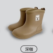 Load image into Gallery viewer, AC3011-Children&#39;s rain boots new style kindergarten fashion small and medium children&#39;s rain boots men and women&#39;s mid-tube non-slip wear-resistant waterproof shoes 
