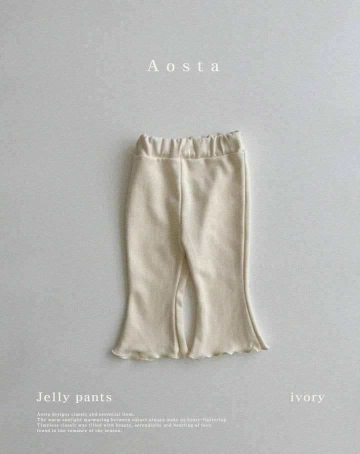 <台灣館>AT24A046-Aosta果凍褲 (Jelly Pants)【正韓】