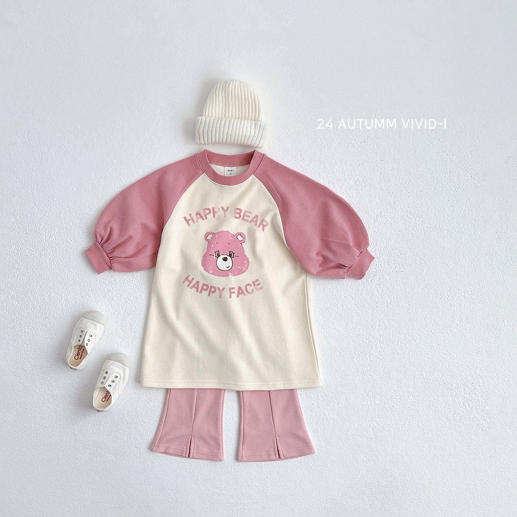 <Taiwan Pavilion> 24V502DS-VIVID-I Bear Colorblock Dress [Korean] 