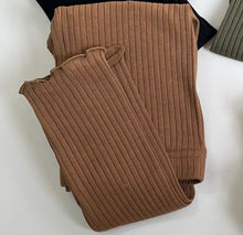 Load image into Gallery viewer, BB2403PCW-夏季｜坑條彈力｜打底長褲
