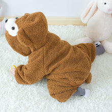 Load image into Gallery viewer, WH92604LS-Children&#39;s clothing ins popular baby cartoon bear jumpsuit children&#39;s autumn and winter baby romper crawling clothes 
