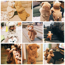 Load image into Gallery viewer, WH92604LS-Children&#39;s clothing ins popular baby cartoon bear jumpsuit children&#39;s autumn and winter baby romper crawling clothes 
