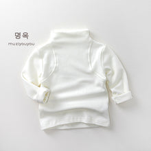 將圖片載入圖庫檢視器 25238SE-秋冬季韓版車線半高領素色長袖上衣
