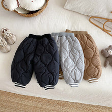 Load image into Gallery viewer, ZDK5112PA-冬季加厚立體小熊絎線棉褲
