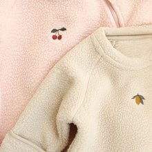 將圖片載入圖庫檢視器 D25279LS-秋冬圓領搖粒絨側拉鍊包腳連體衣
