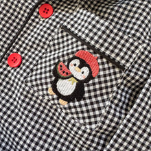 將圖片載入圖庫檢視器 CJ260869TG-春秋季兒童純棉格子家居兩件套
