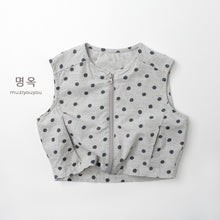 將圖片載入圖庫檢視器 26073SE-春夏｜波點條紋｜馬甲背心
